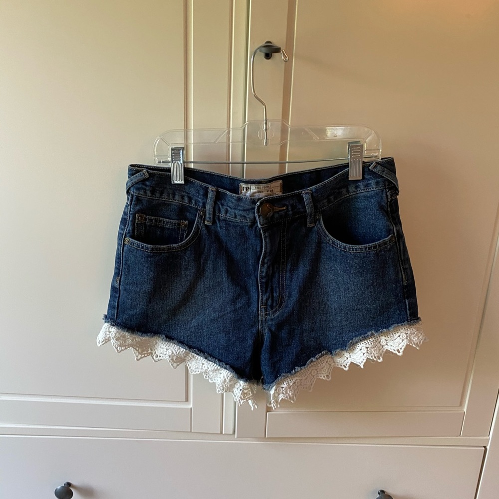 Free People Lacey Denim Cutoff Shorts